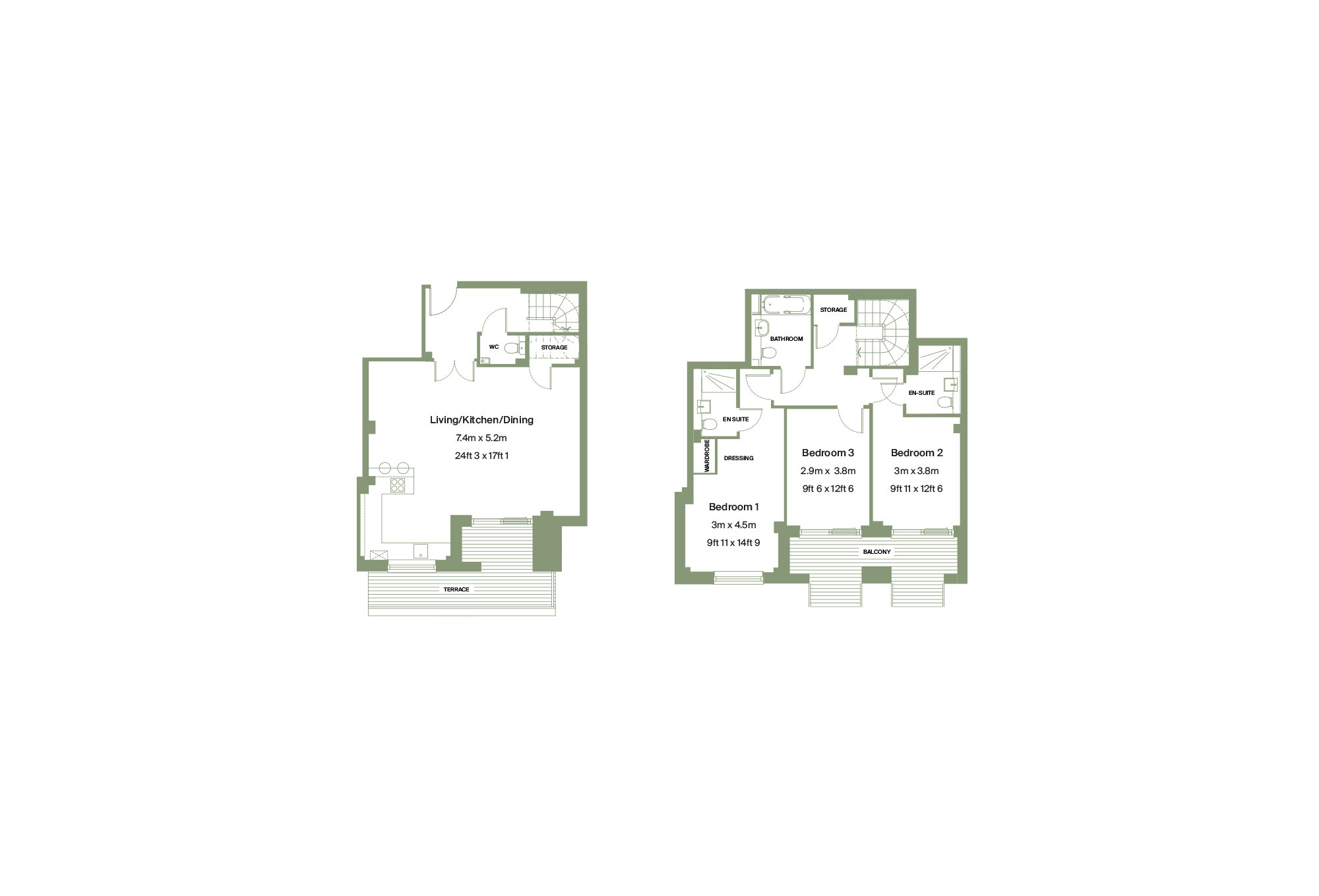 West Hill, Sanderstead, South Croydon CR2, 3 bedroom flat for sale