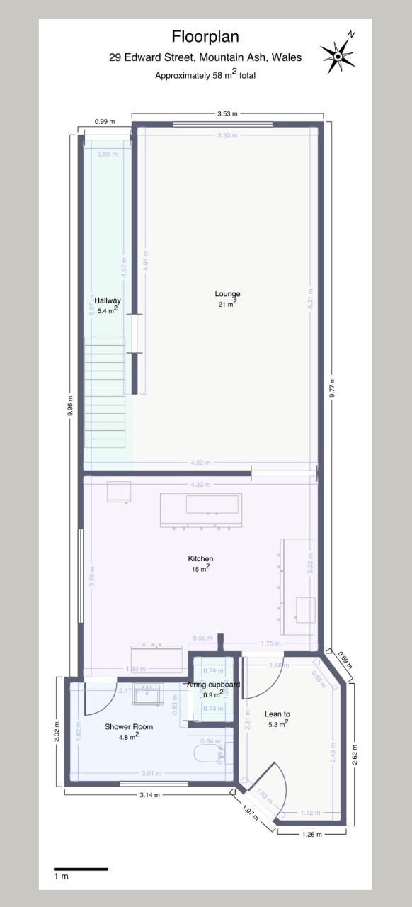 29, Edward Street, Mountain Ash floorplan