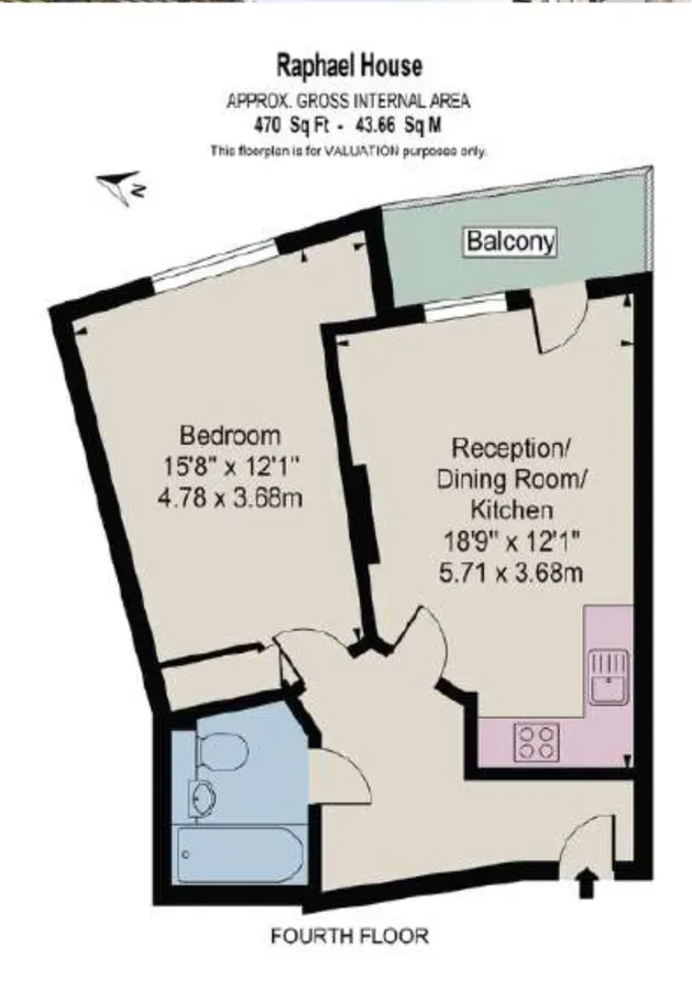 409, High Road, Ilford floorplan