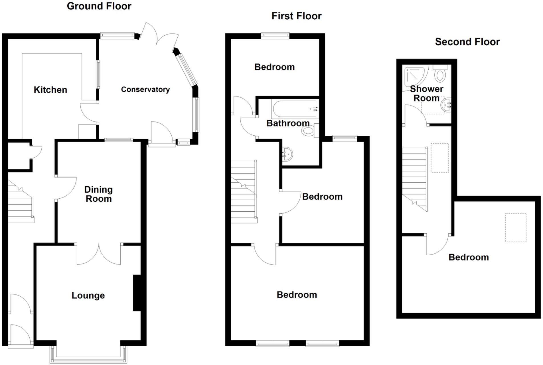 53, Forge Lane, Rochester floorplan