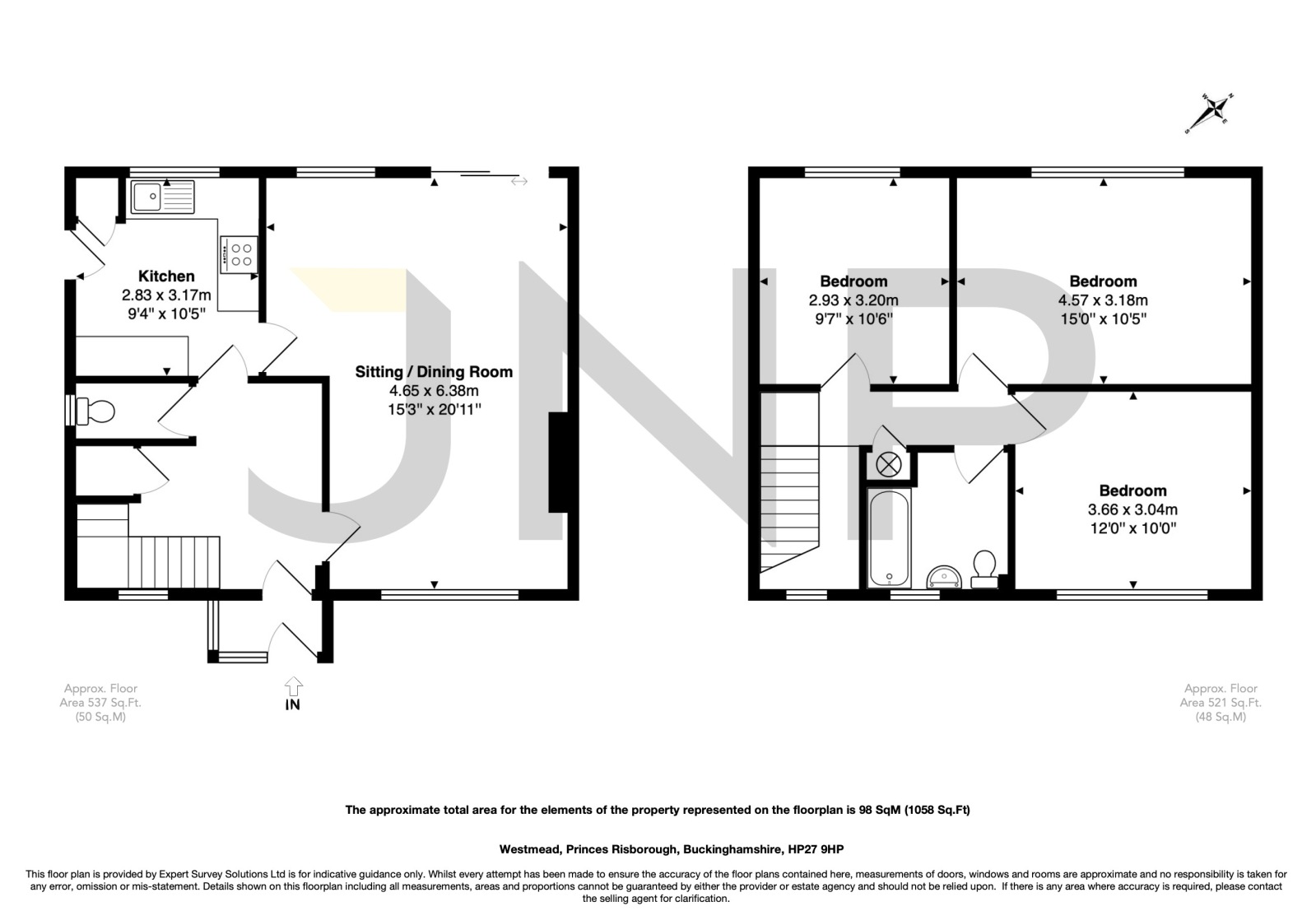 57, Westmead, Buckinghamshire floorplan
