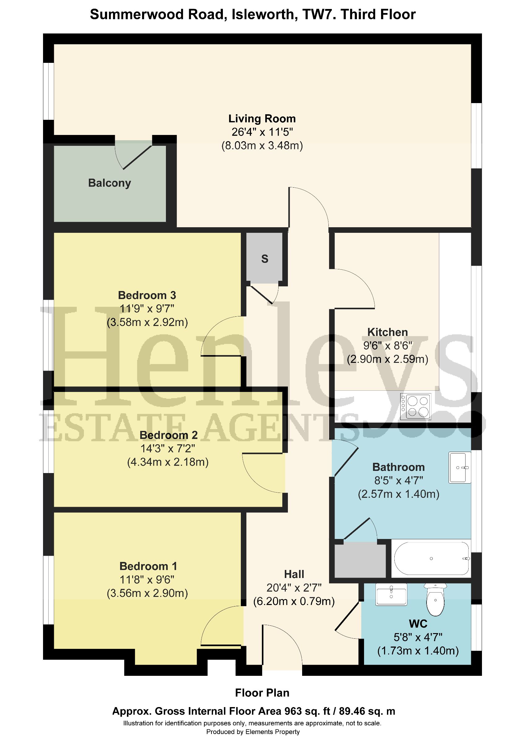 157 Summerwood Road, Isleworth floorplan