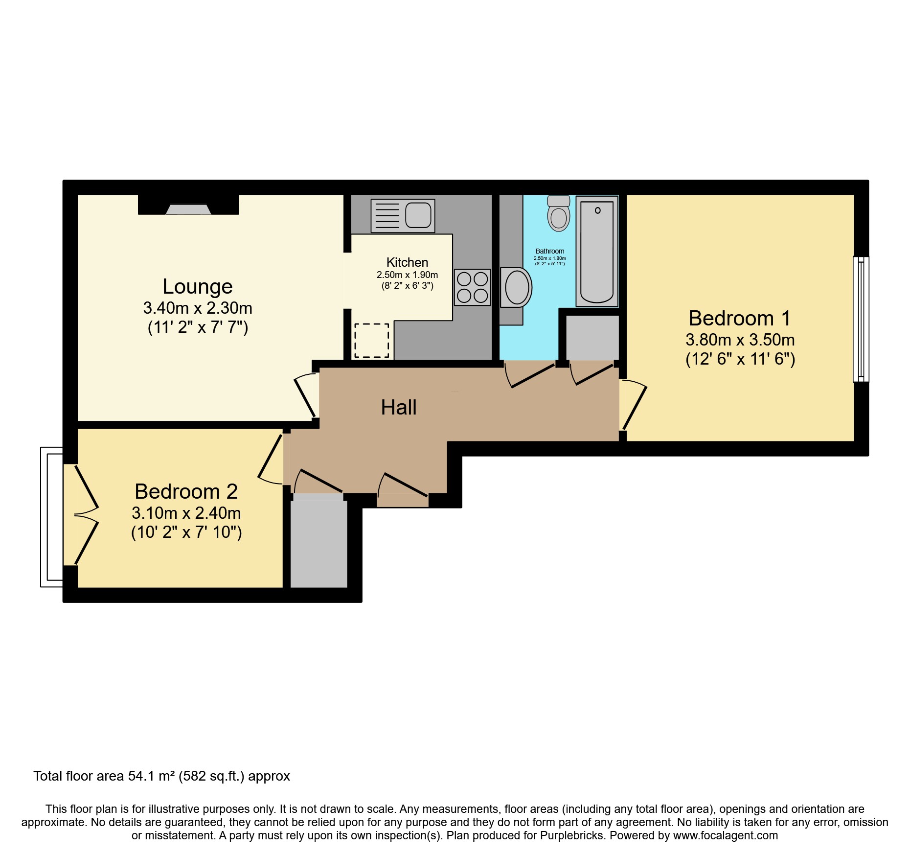 15 Headington Place, Mill Street, Slough floorplan
