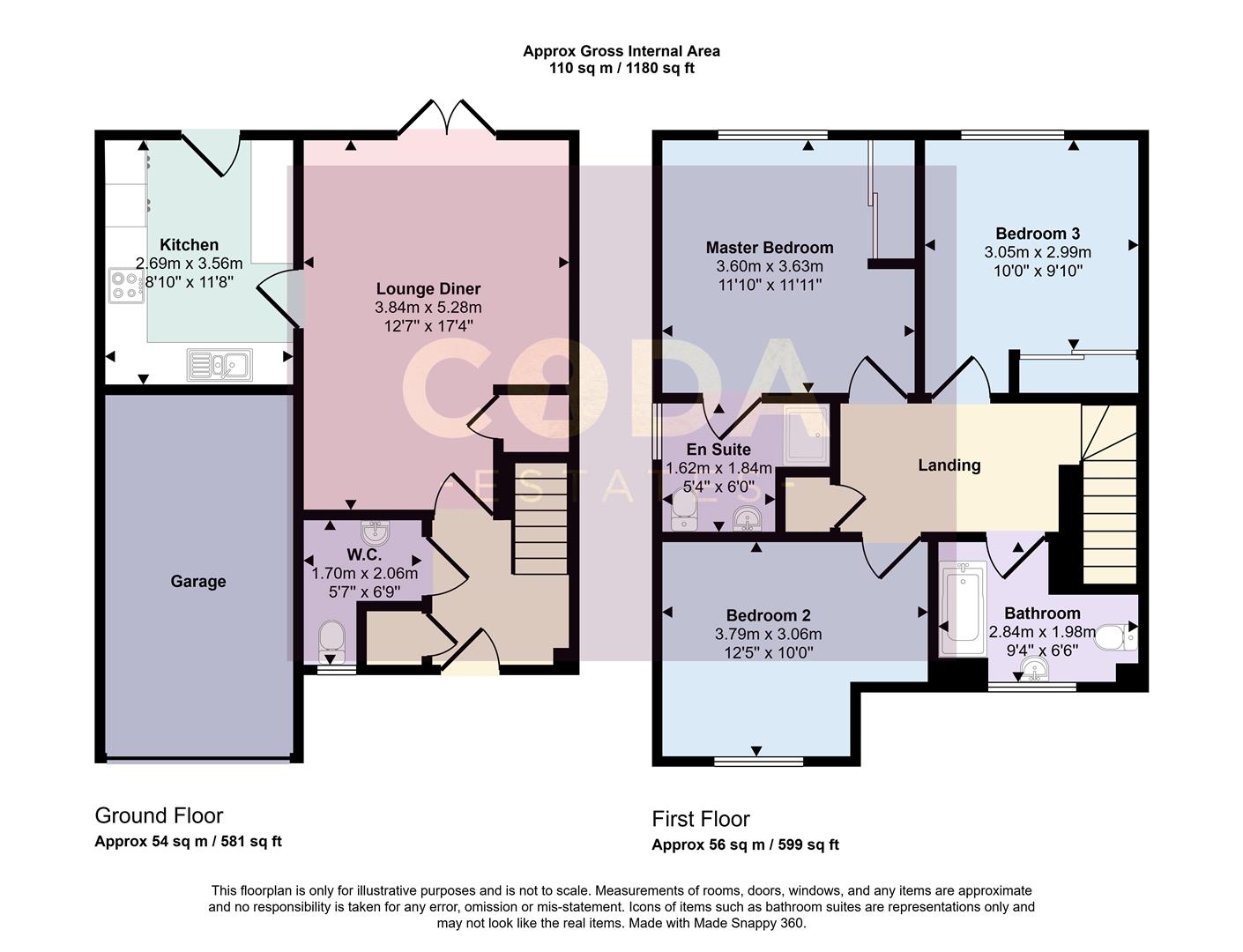 27, Woodlands Way, Lenzie floorplan