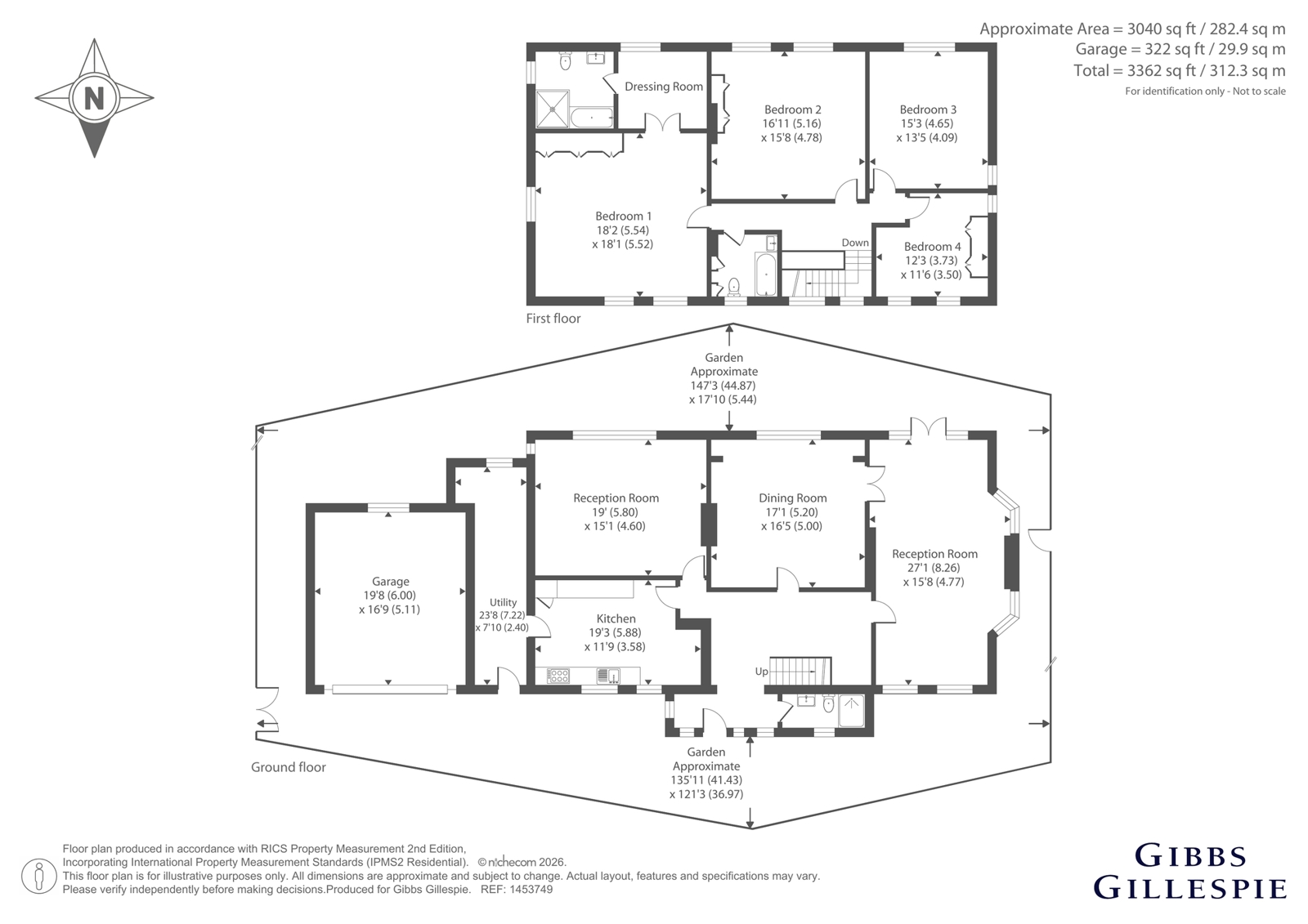 6, Wolsey Road, Northwood floorplan