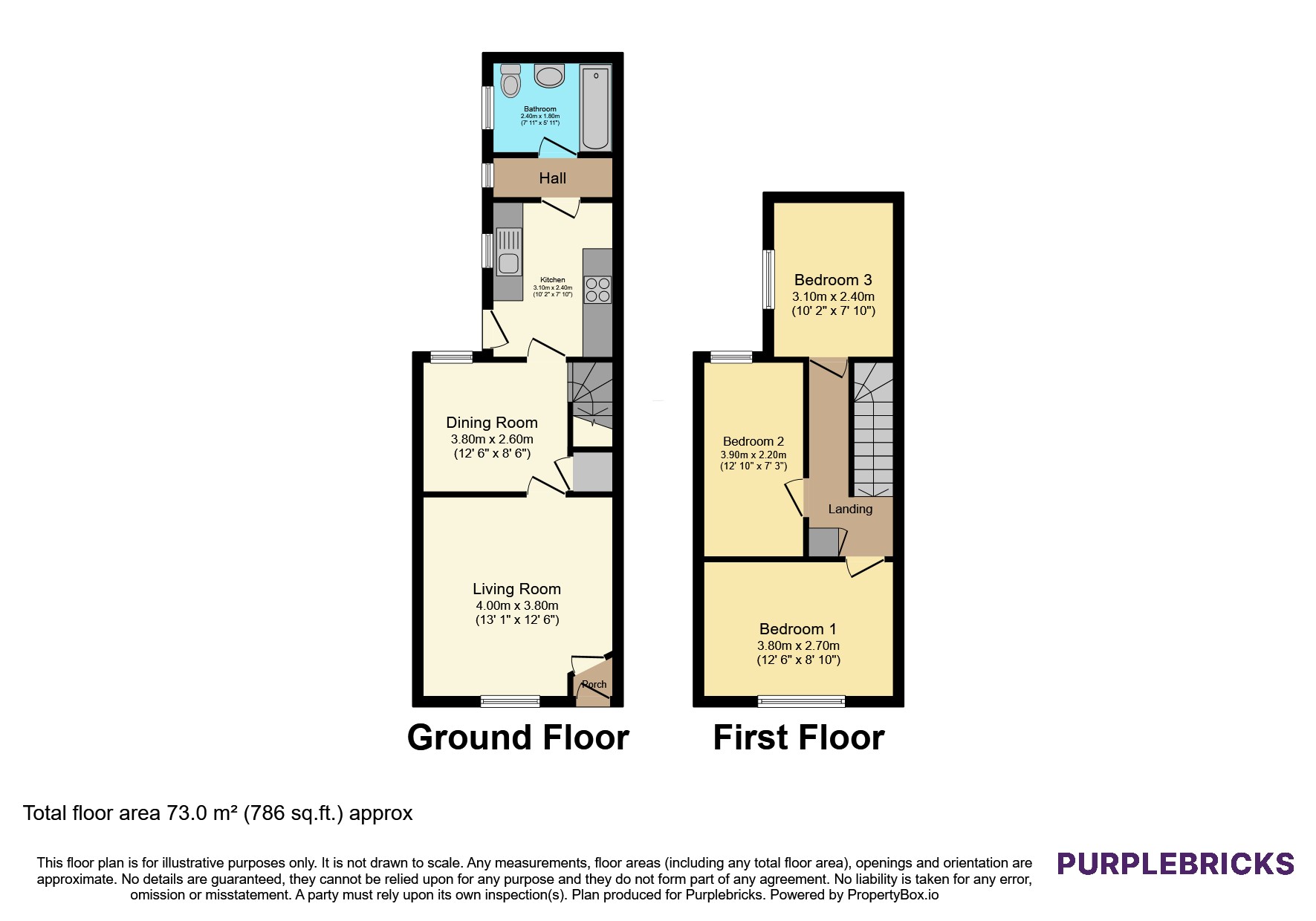 109, Fry Street, St. Helens floorplan