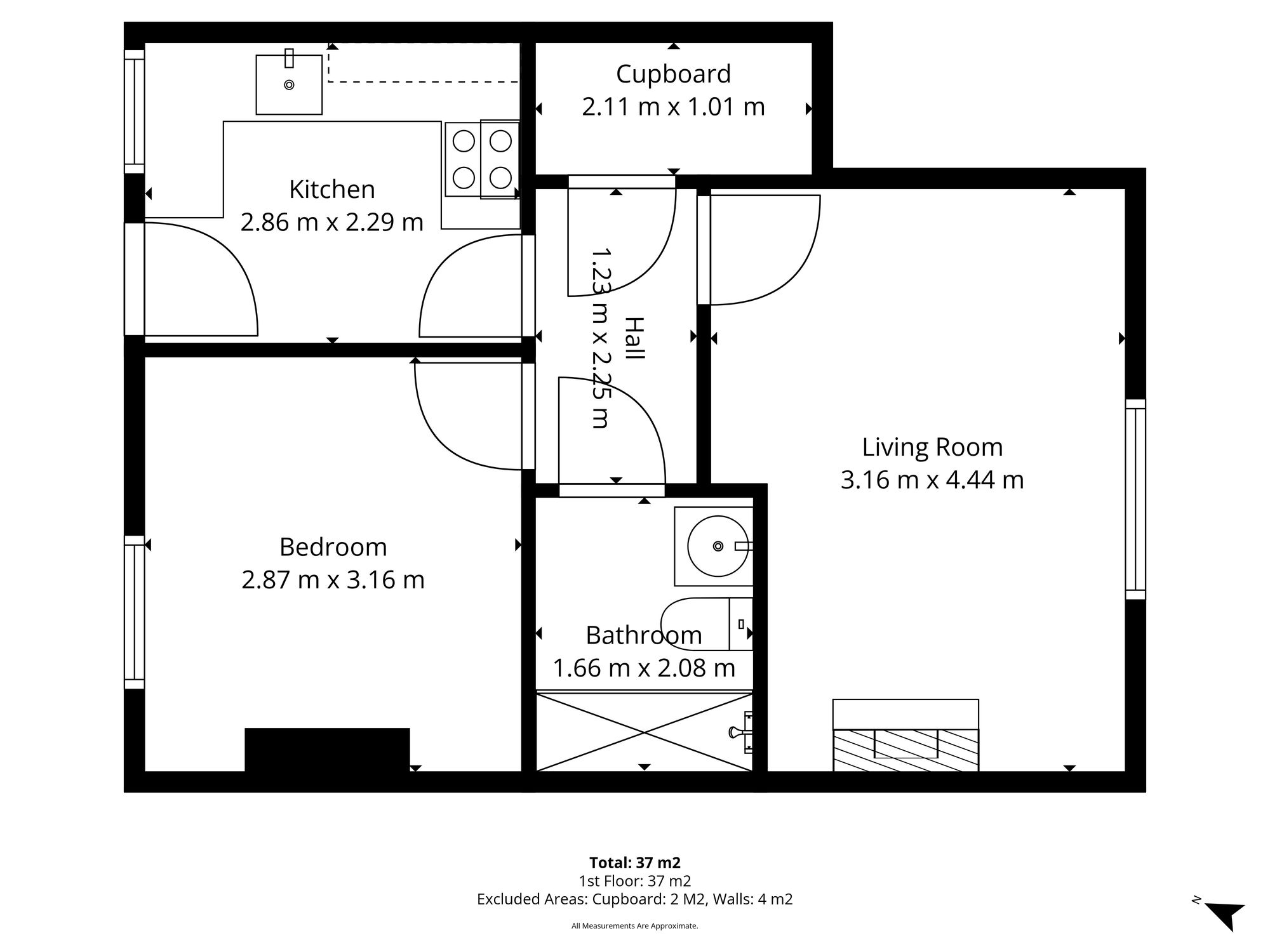 3b Mark Terrace Main Street, Brampton floorplan