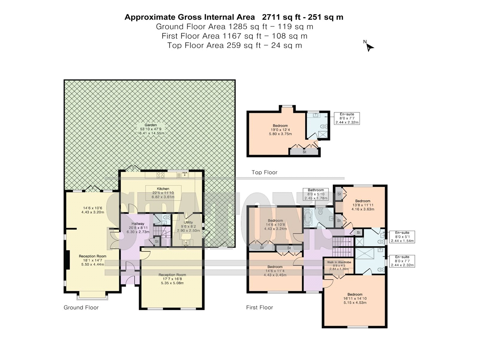 1c, The Avenue, Hertfordshire floorplan