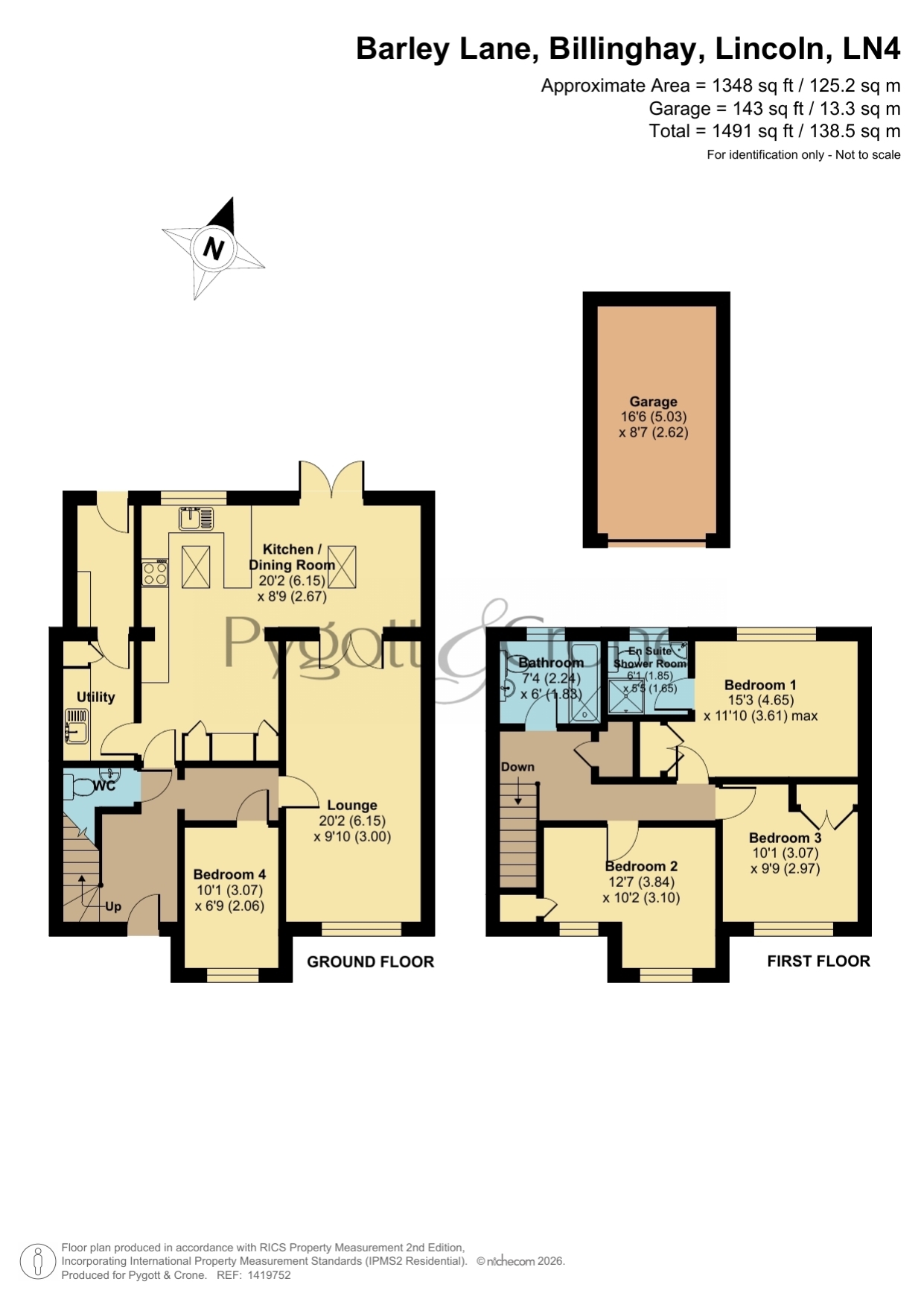15, Barley Lane, Lincoln floorplan