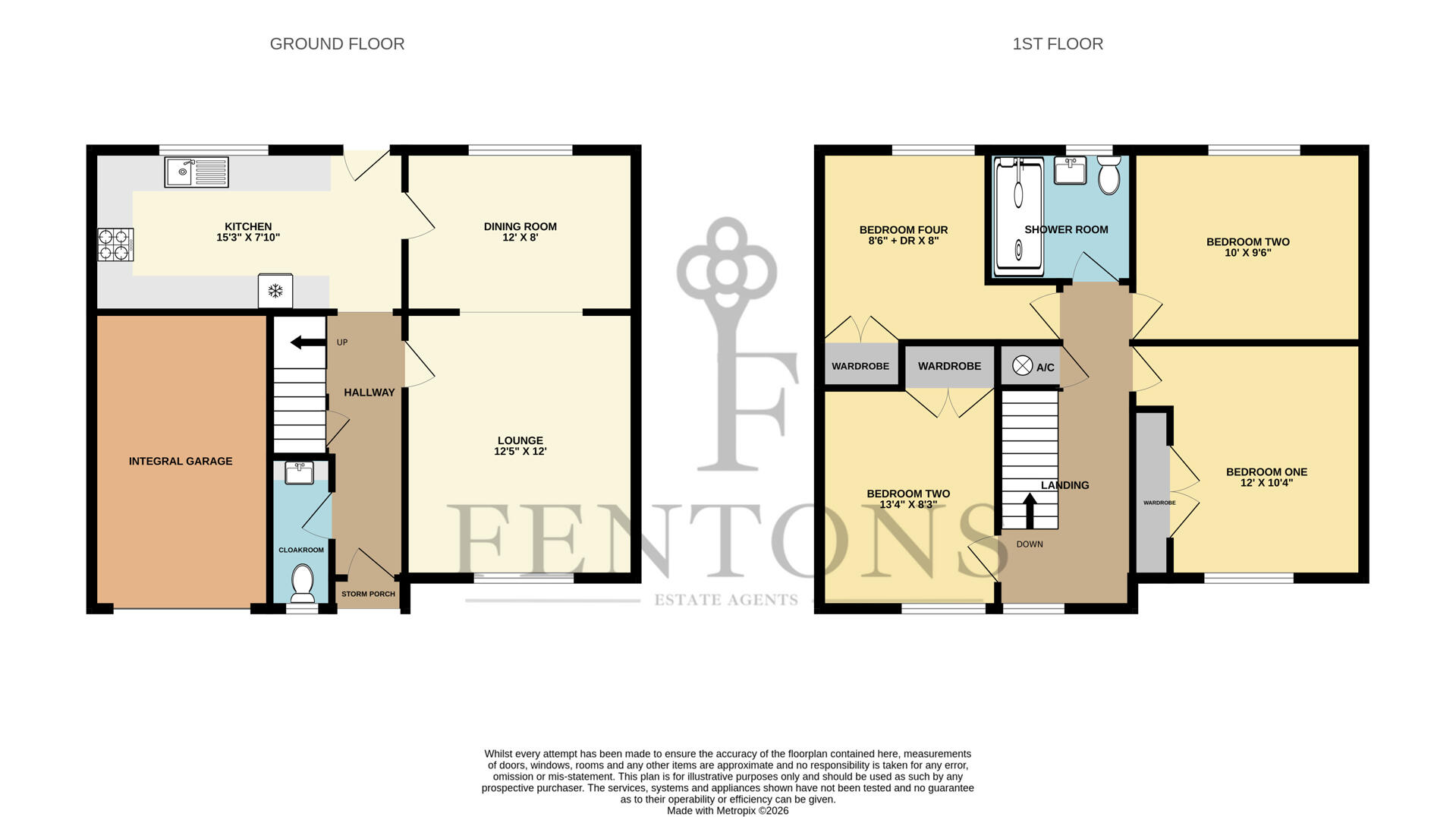 6, Briarfields, Kirby-le-Soken floorplan