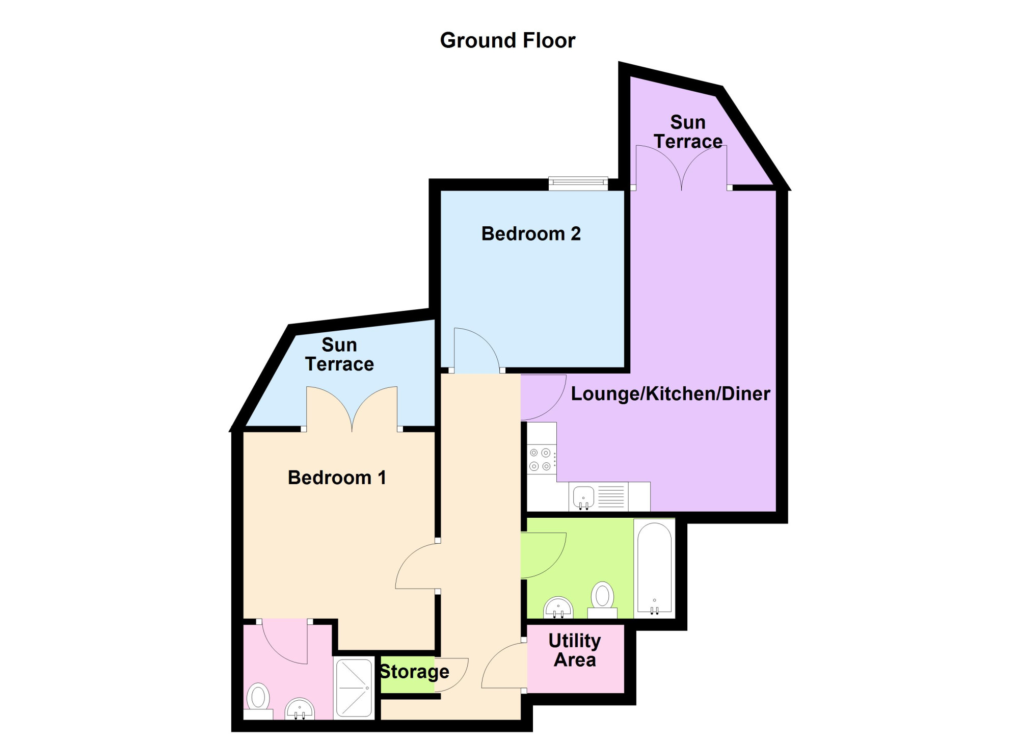 Apartment 99b, South Quay, Swansea floorplan