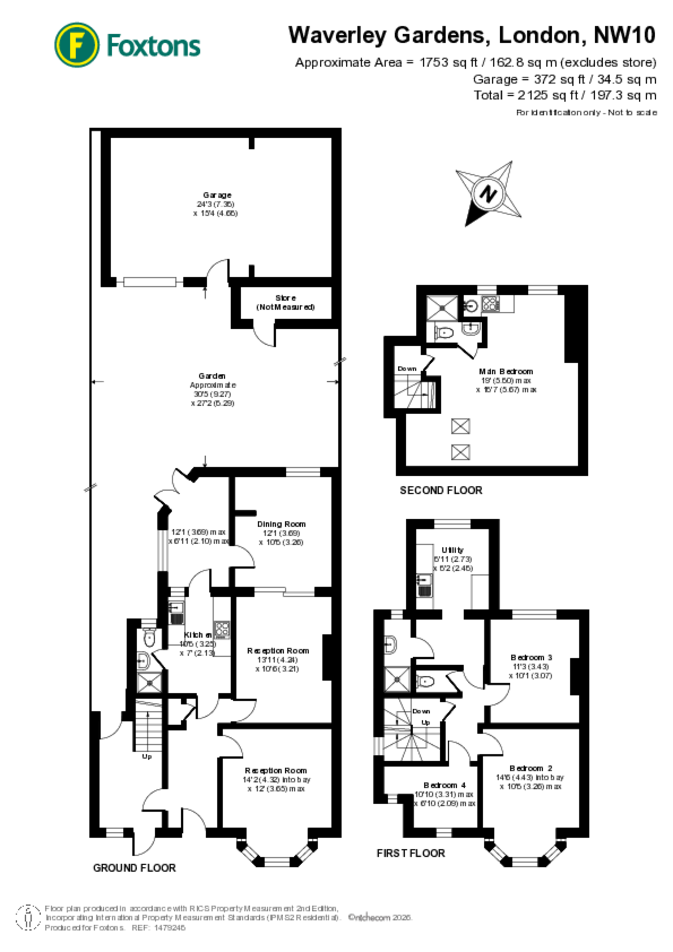 Waverley Gardens, Hanger Hill floorplan