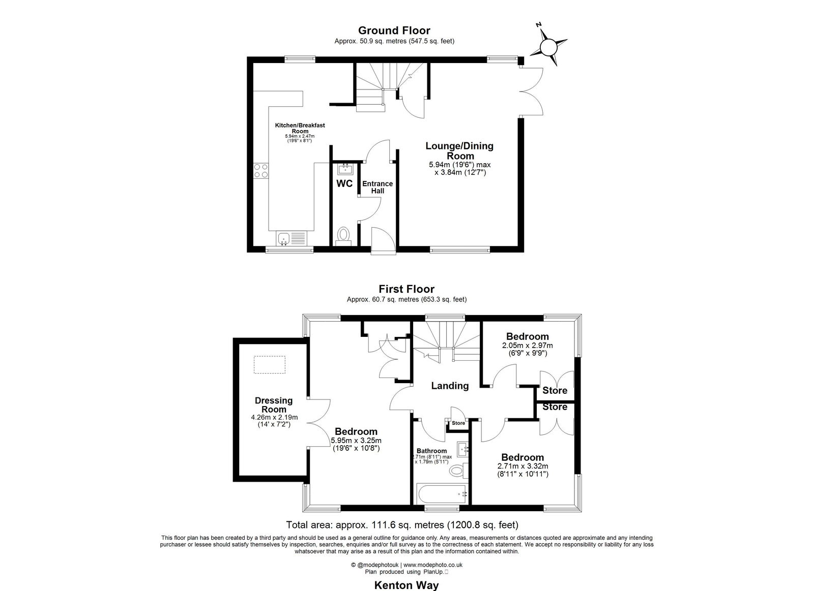 52, Kenton Way, Basildon floorplan