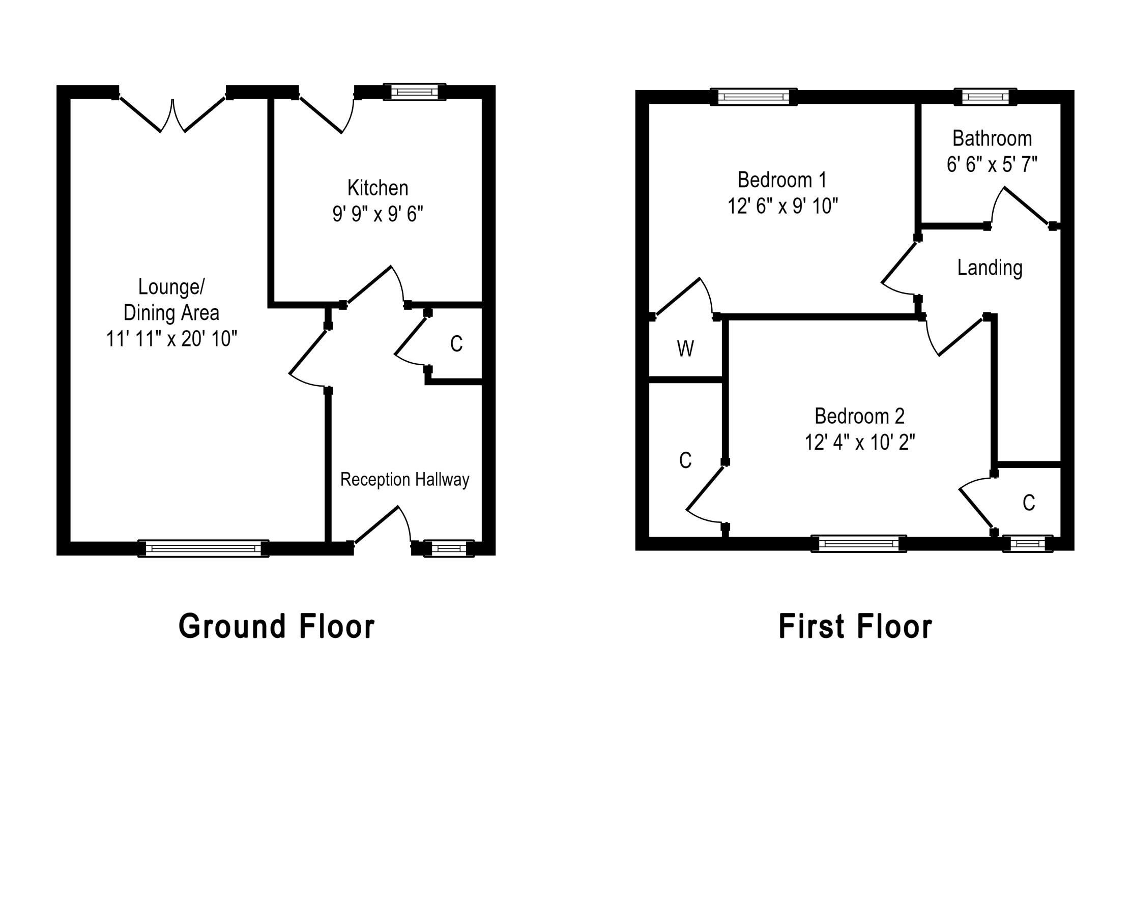 46 Hillwood Rise, Newbridge floorplan