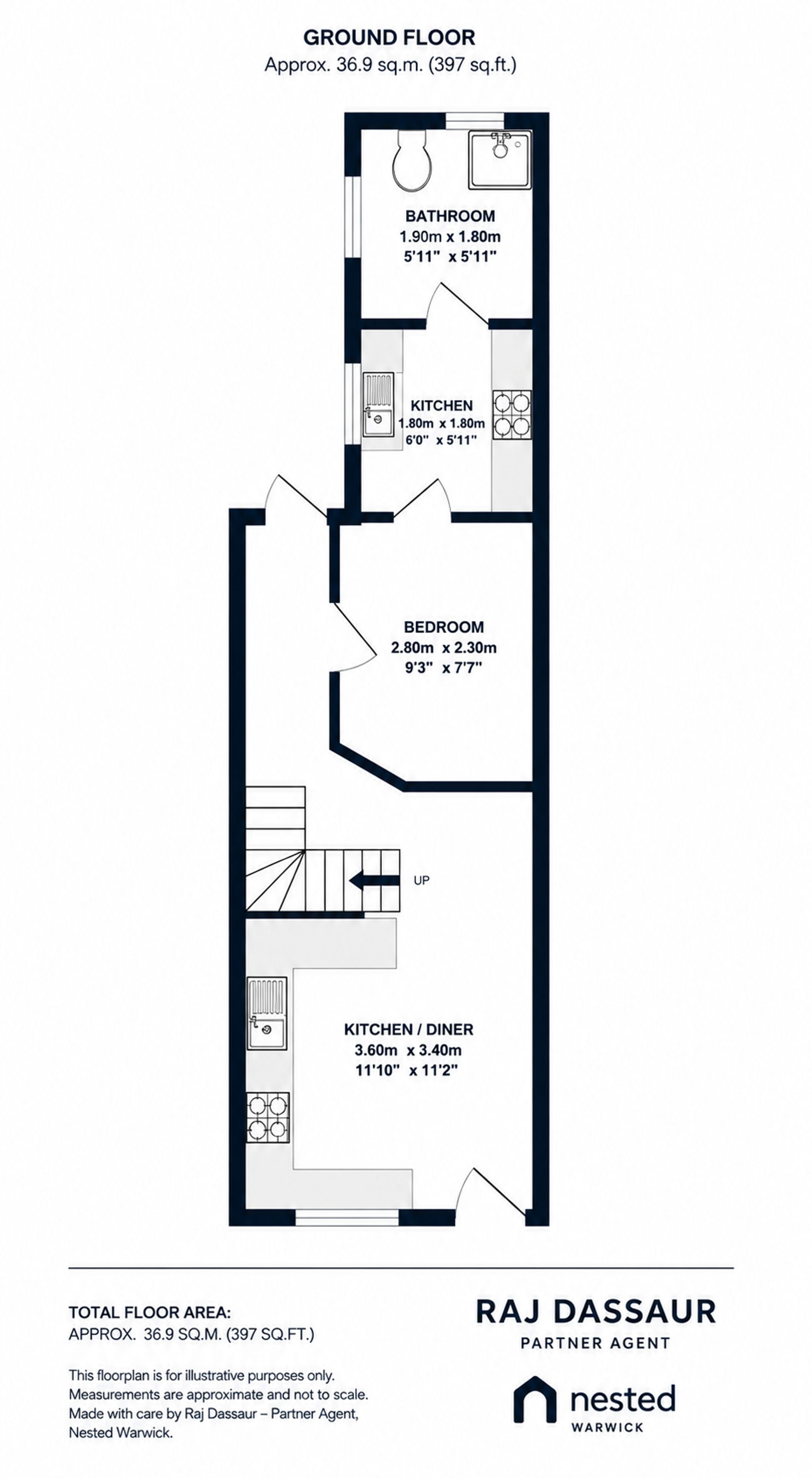 10 Highfield Road, Coventry floorplan