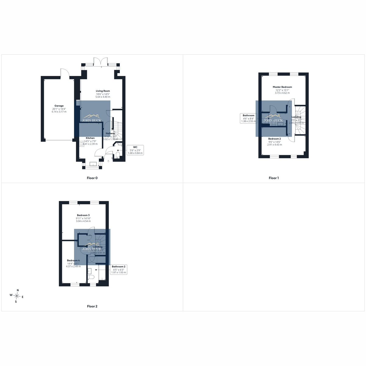 6, Danesfield Road, Washington floorplan