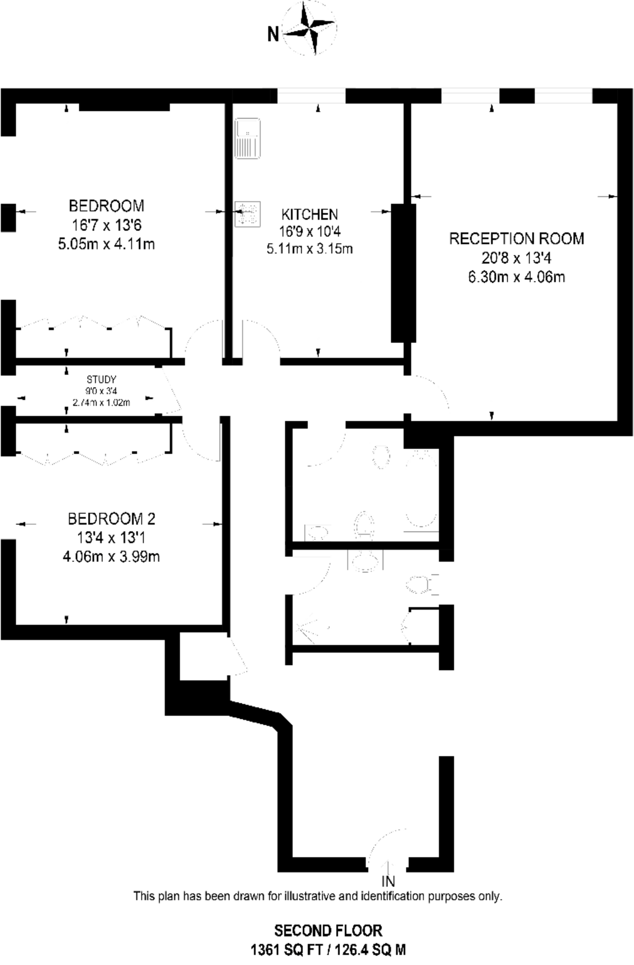 Barkston Gardens, Earls Court floorplan