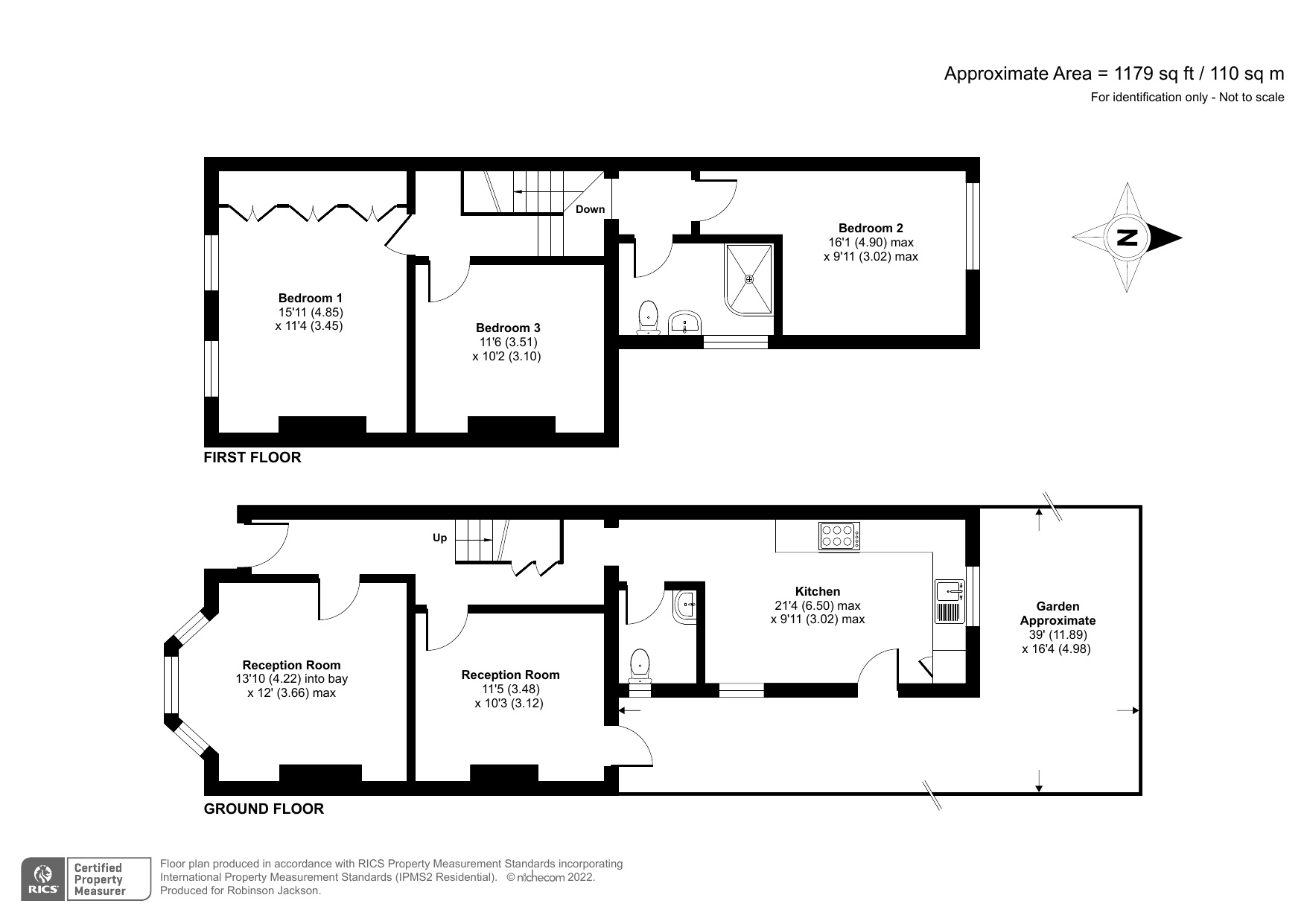 Fairlawn Park, Sydenham, London SE26, 3 bedroom terraced house for sale