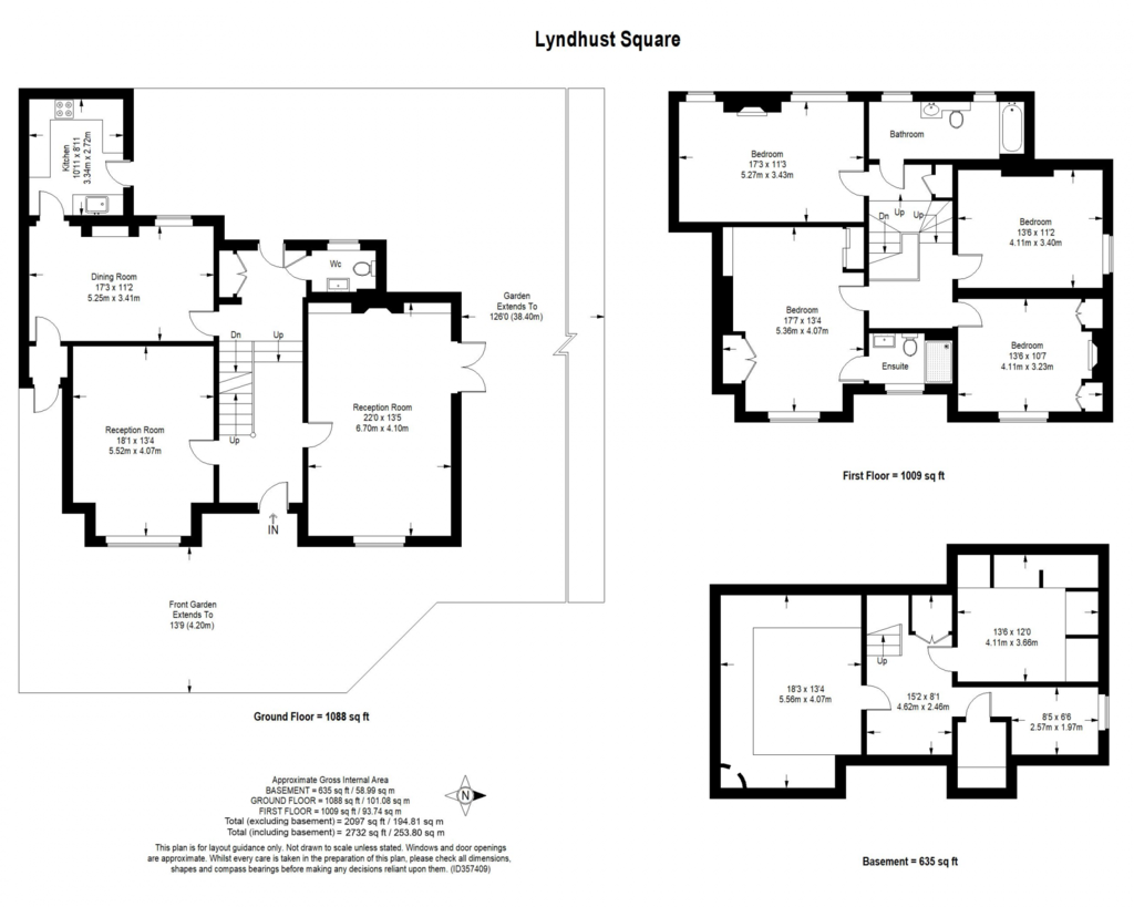 7, Lyndhurst Square, Peckham Rye floorplan