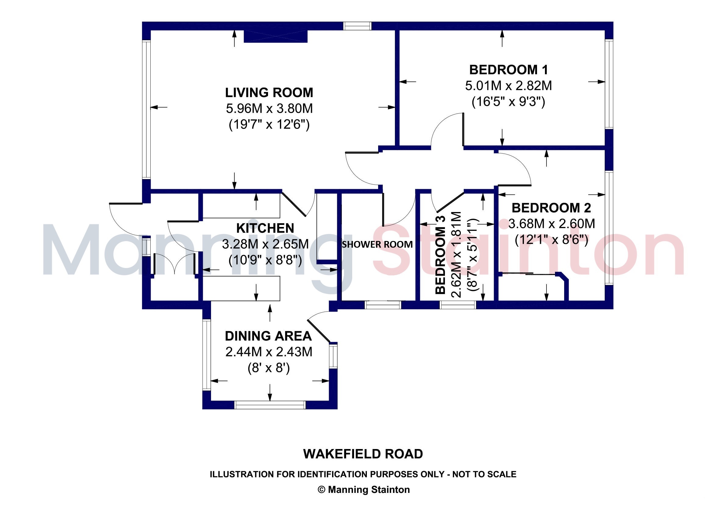 61, Wakefield Road, Morley floorplan