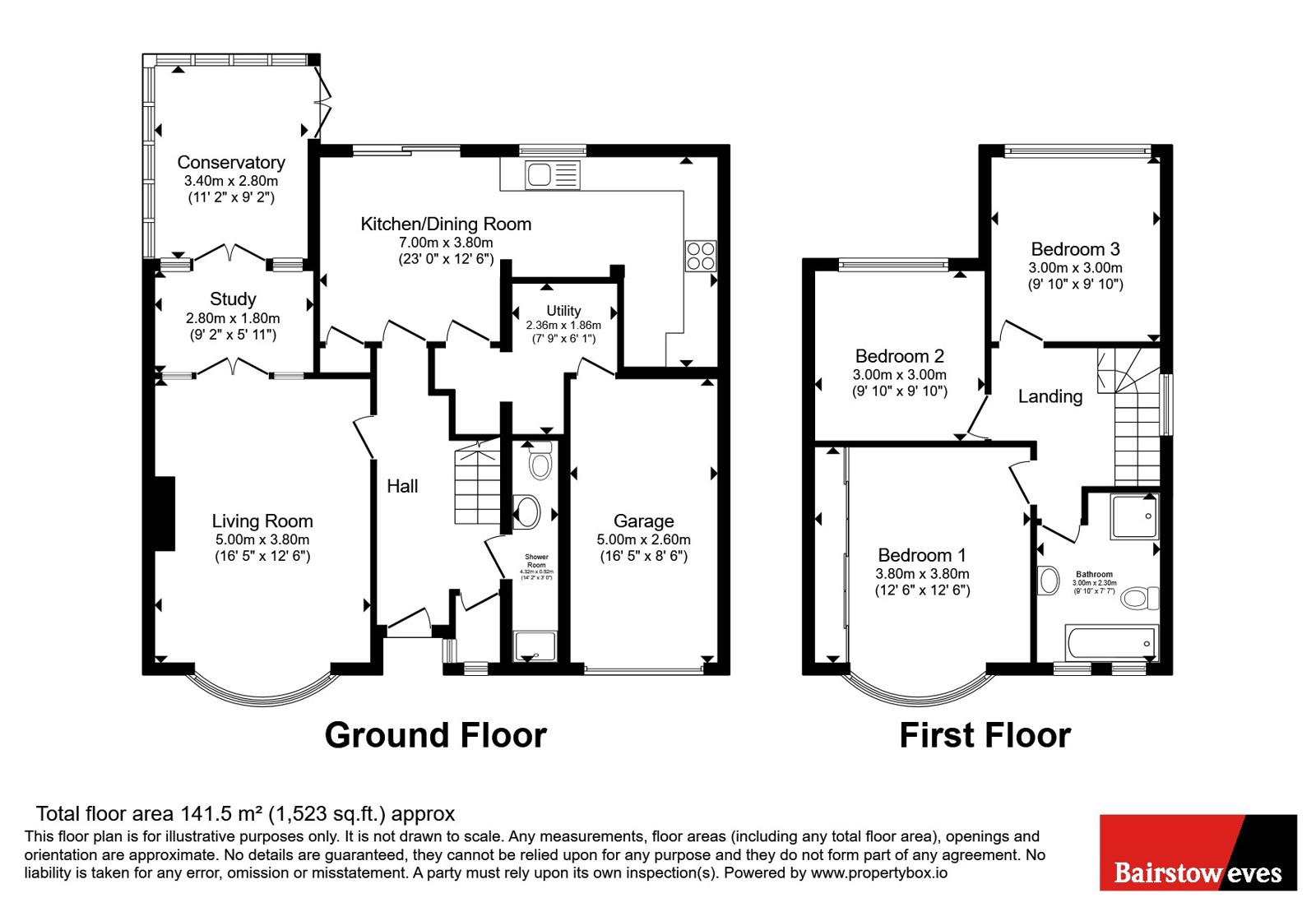 17, Jarvis Avenue, Nottinghamshire floorplan