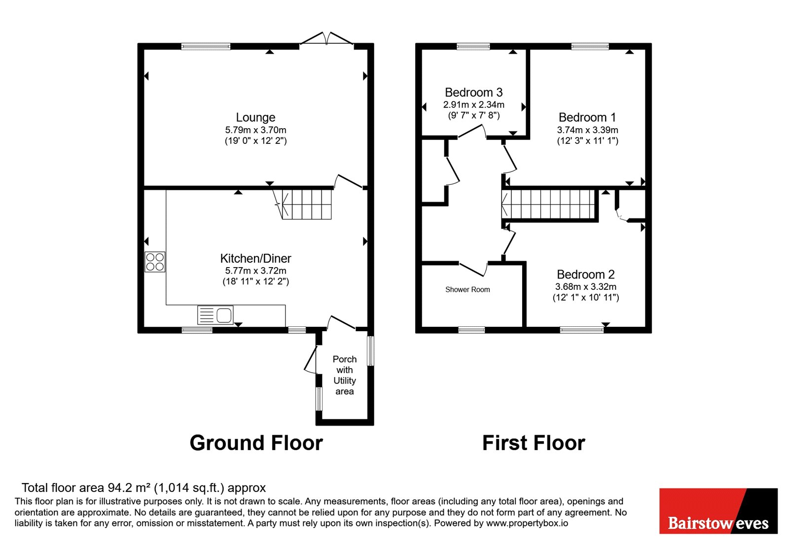 23, Jersey Croft, West Midlands floorplan