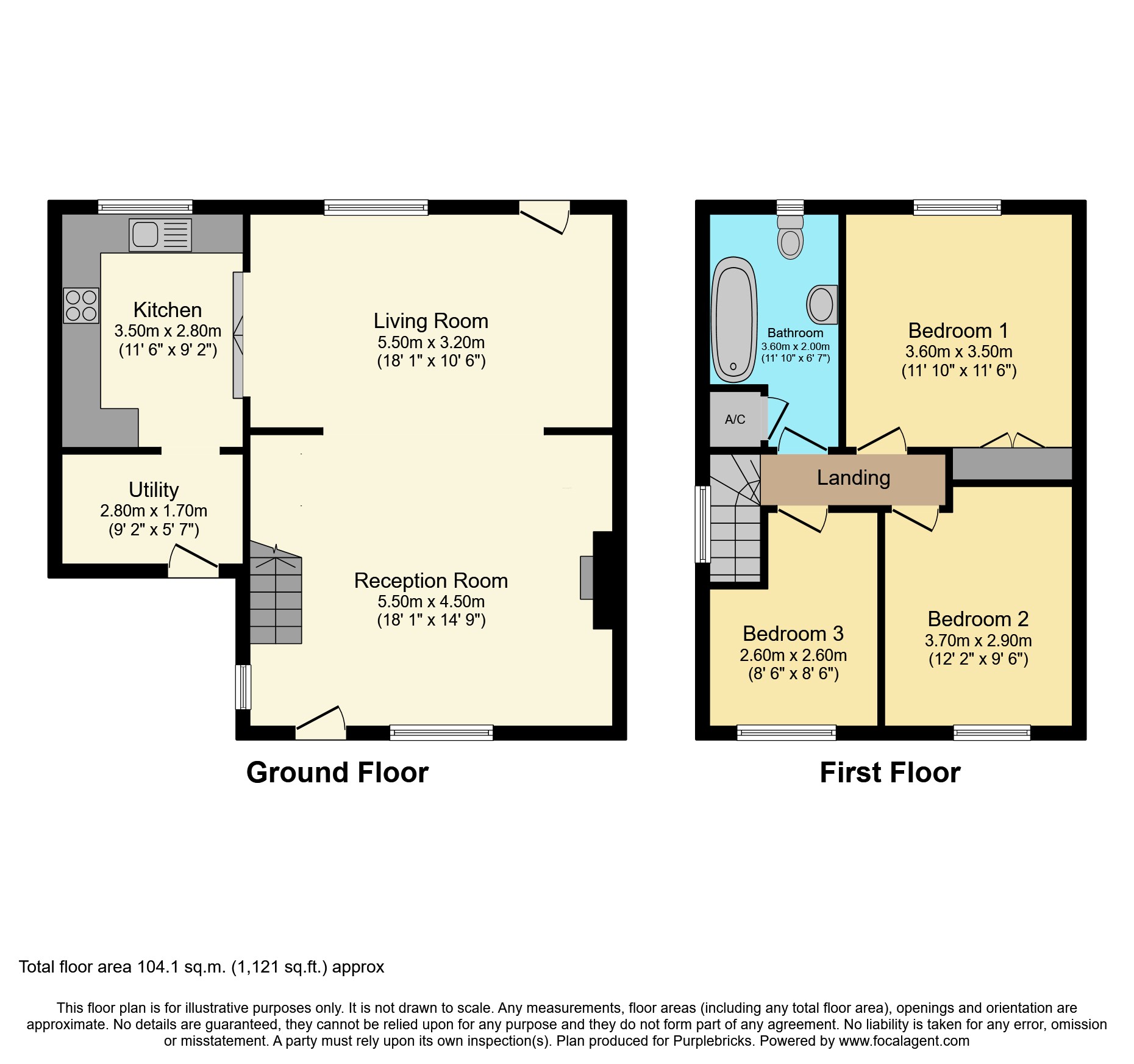 1 Wilkes Row, Orcop, Hereford floorplan