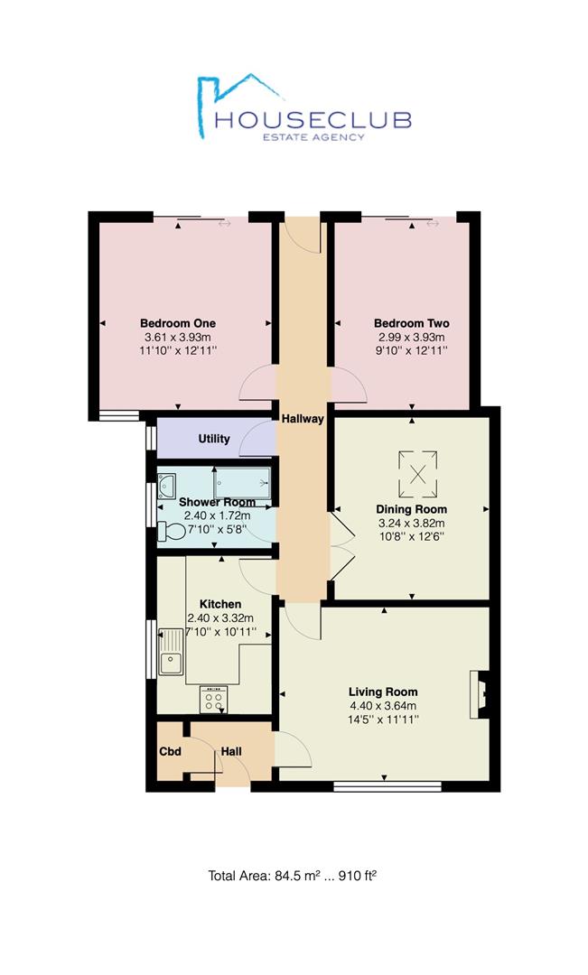 6, Moorside Road, Lancaster floorplan