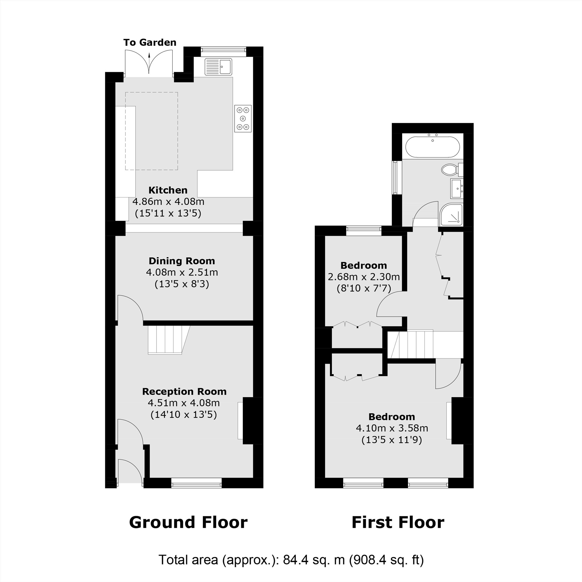 34, Watts Lane, Teddington floorplan