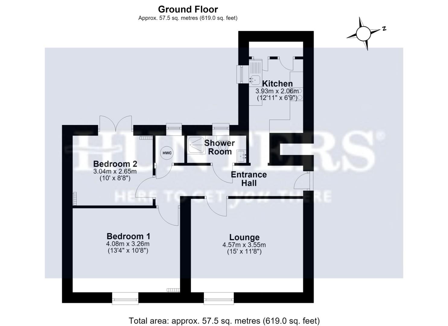 Flat 2, Newport House, Berkeley floorplan