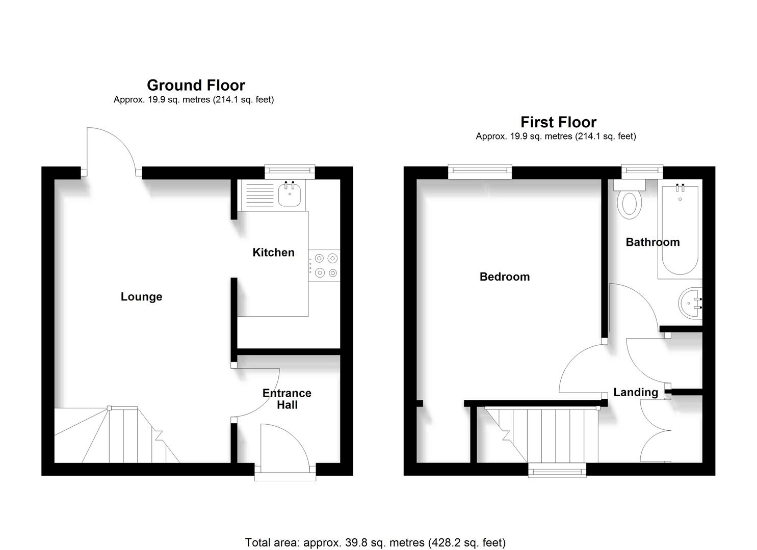40, Lime Close, Stevenage floorplan