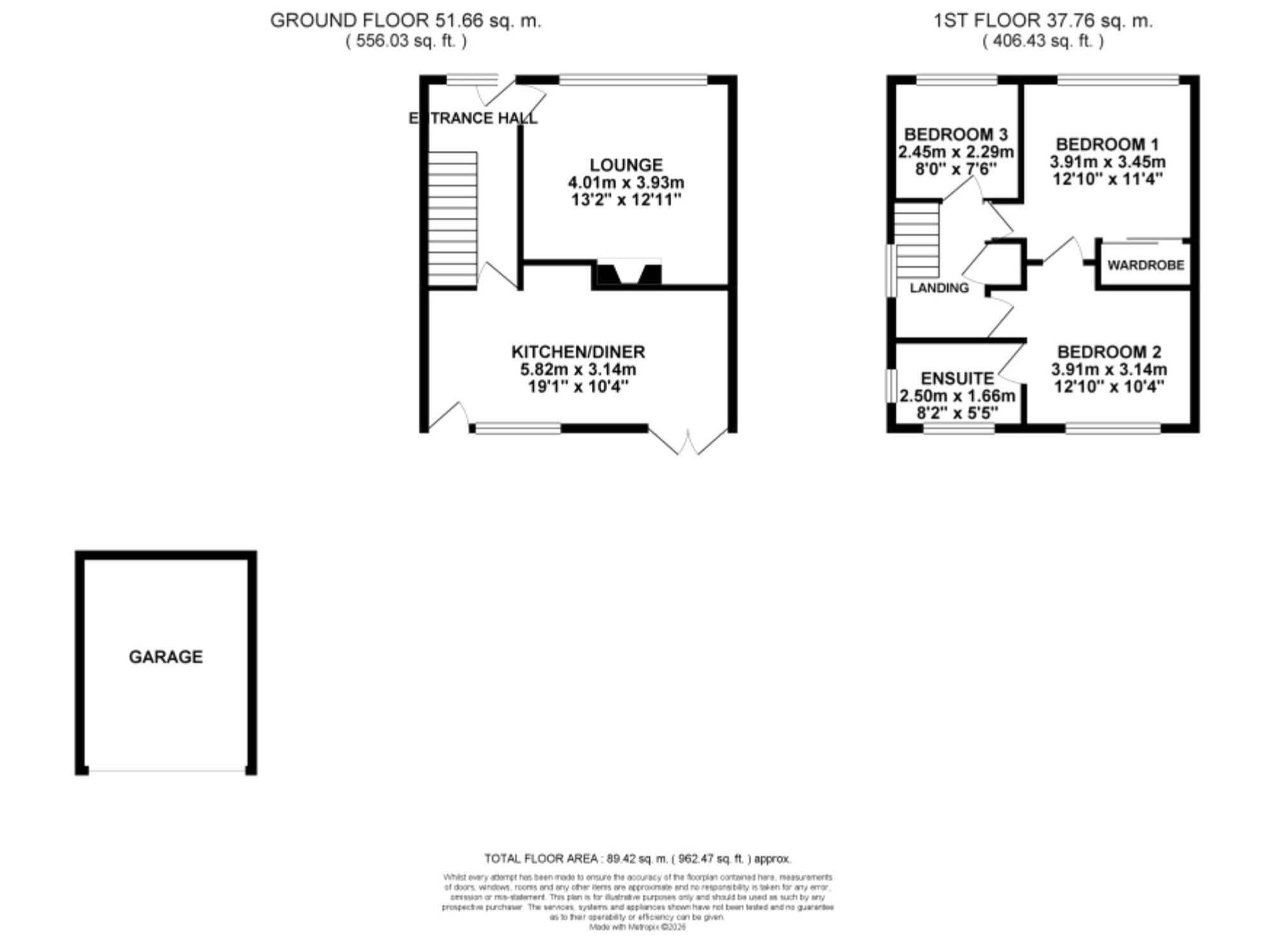 19 Trent Close, Stoke-On-Trent floorplan