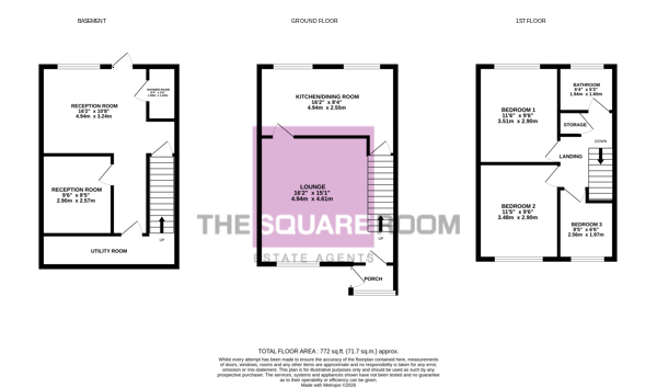 93, Lakeway, Blackpool floorplan