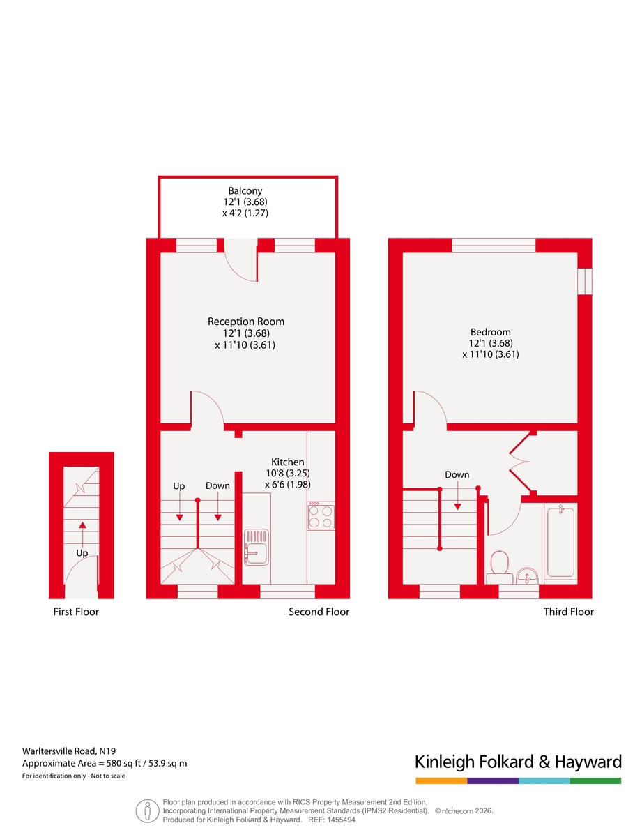 10, Warltersville Road, London floorplan