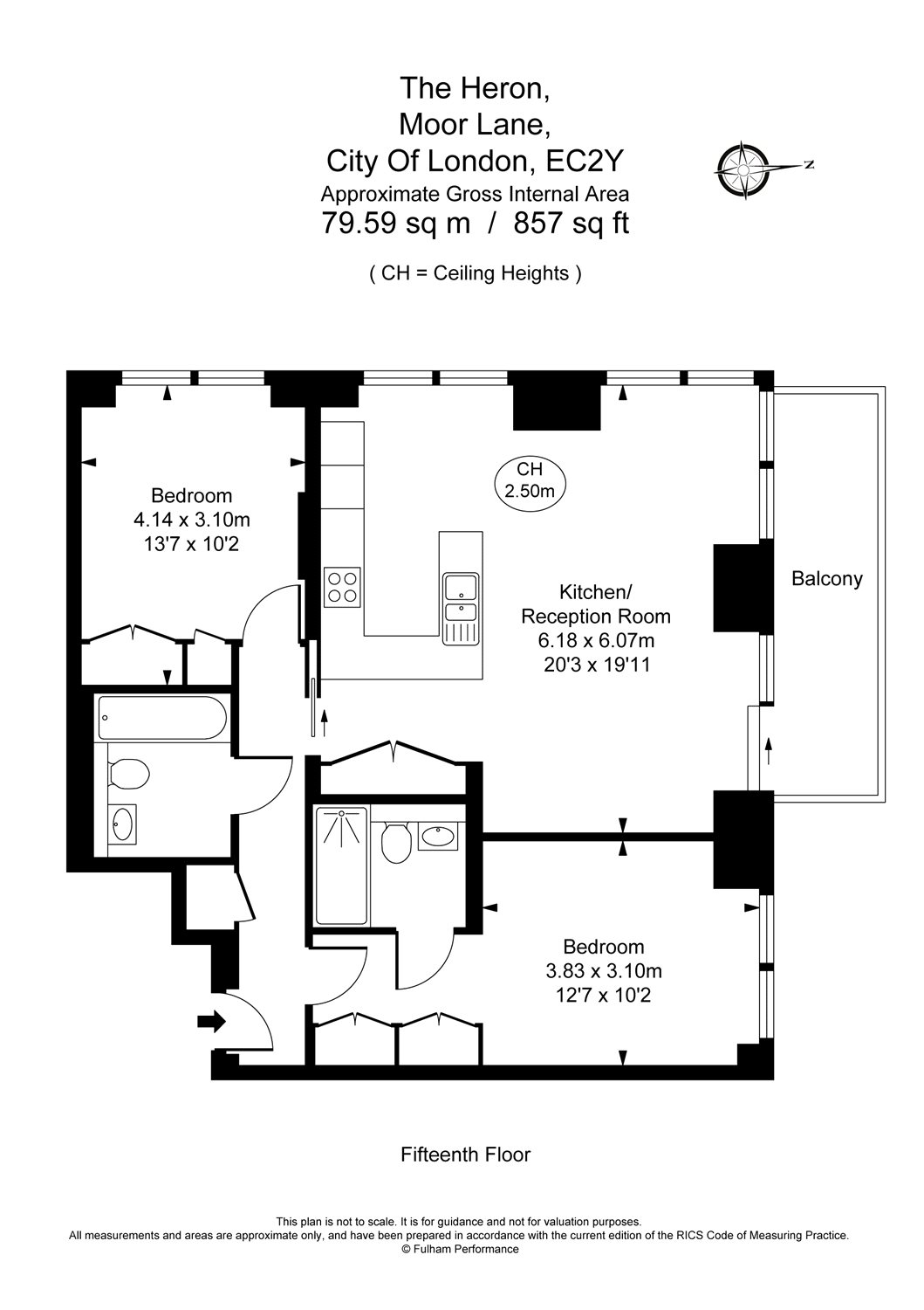 2 Bedrooms Flat to rent in Moor Lane, City Of London EC2Y