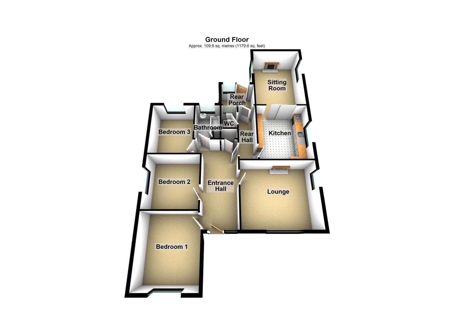 Eaton, Clarke Street, Wrexham floorplan