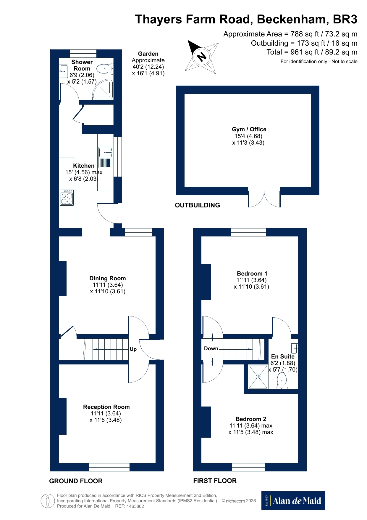 69, Thayers Farm Road, Beckenham floorplan