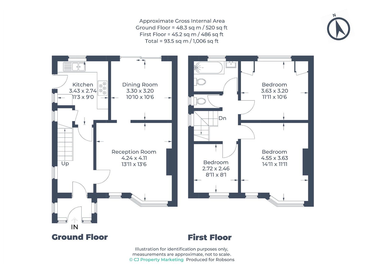 135, Tudor Way, Rickmansworth floorplan