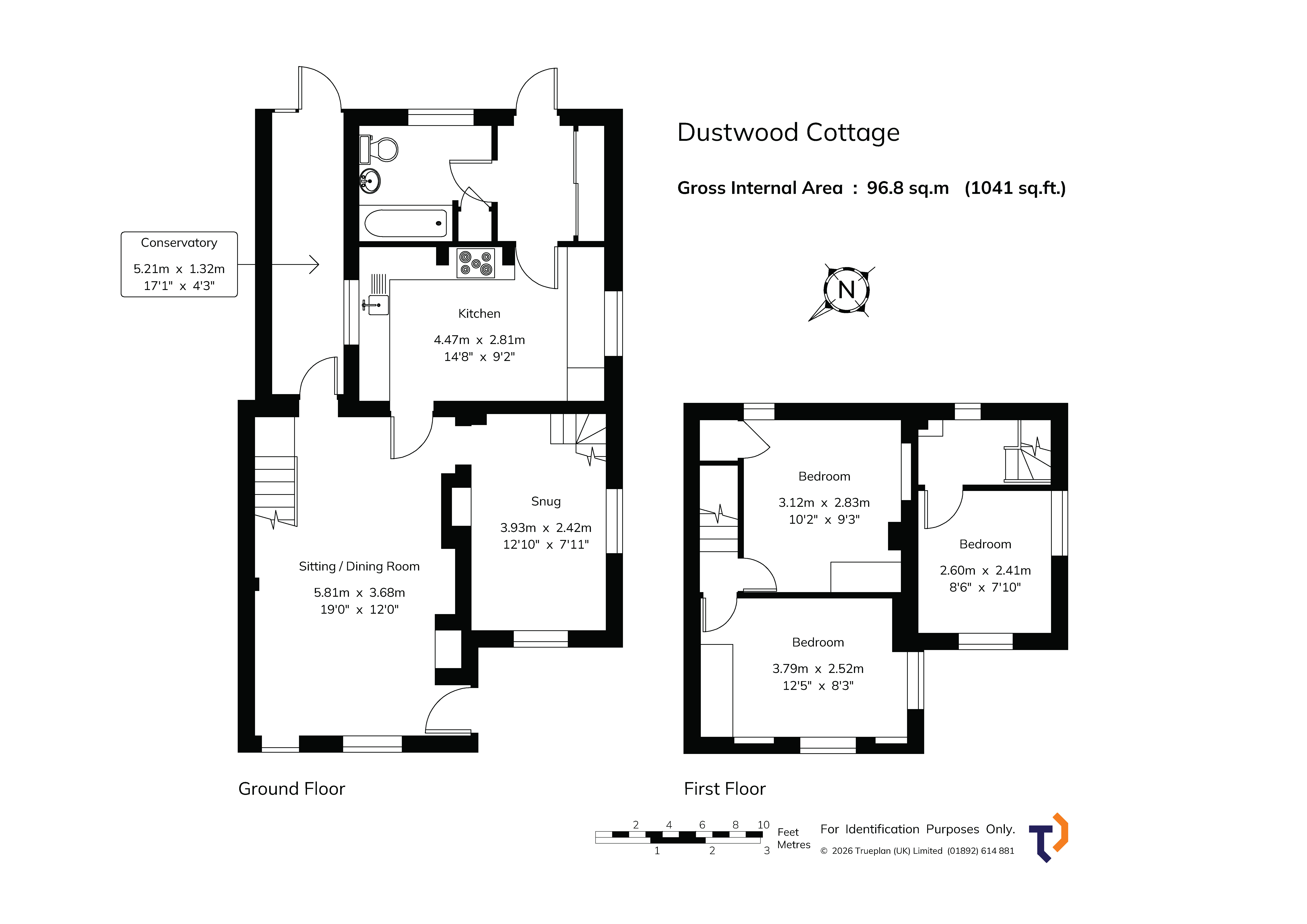 Dustwood Cottage,, Goathurst Common, Sevenoaks floorplan