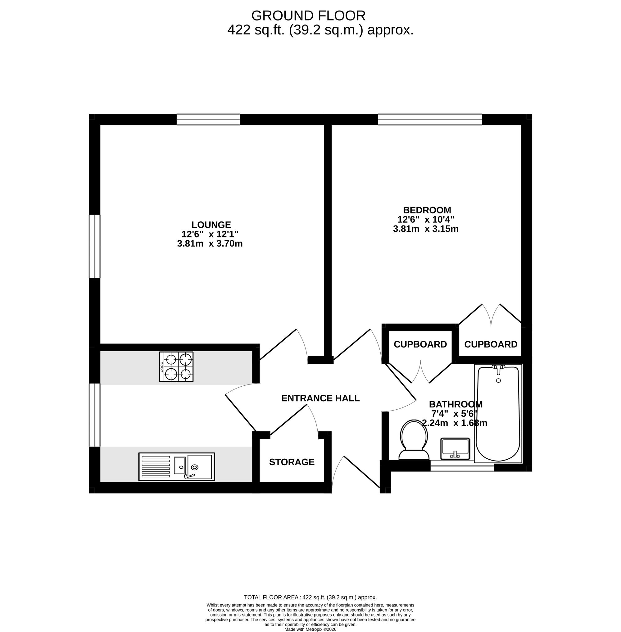 Flat 11, Bellingdon Romilly Drive, Watford floorplan
