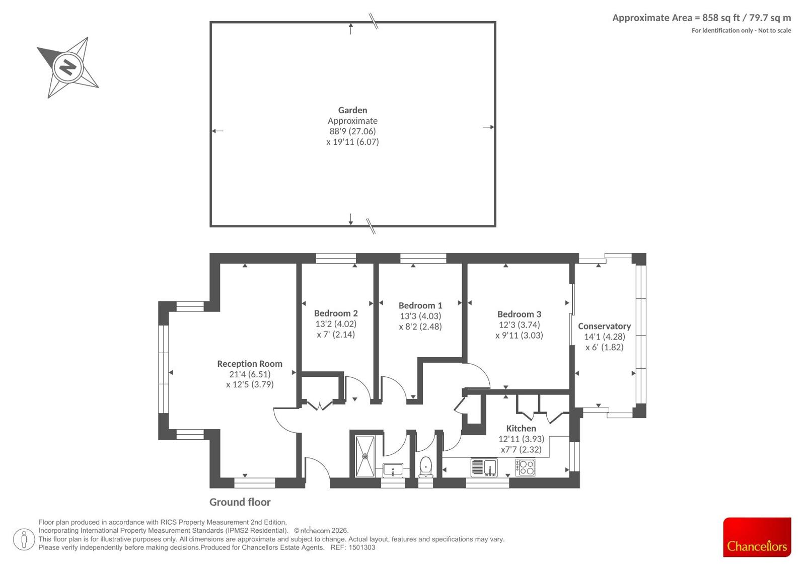 8, Acremead Road, Oxford floorplan