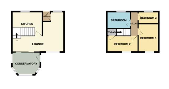 12, Woodgrange Close, Salford floorplan