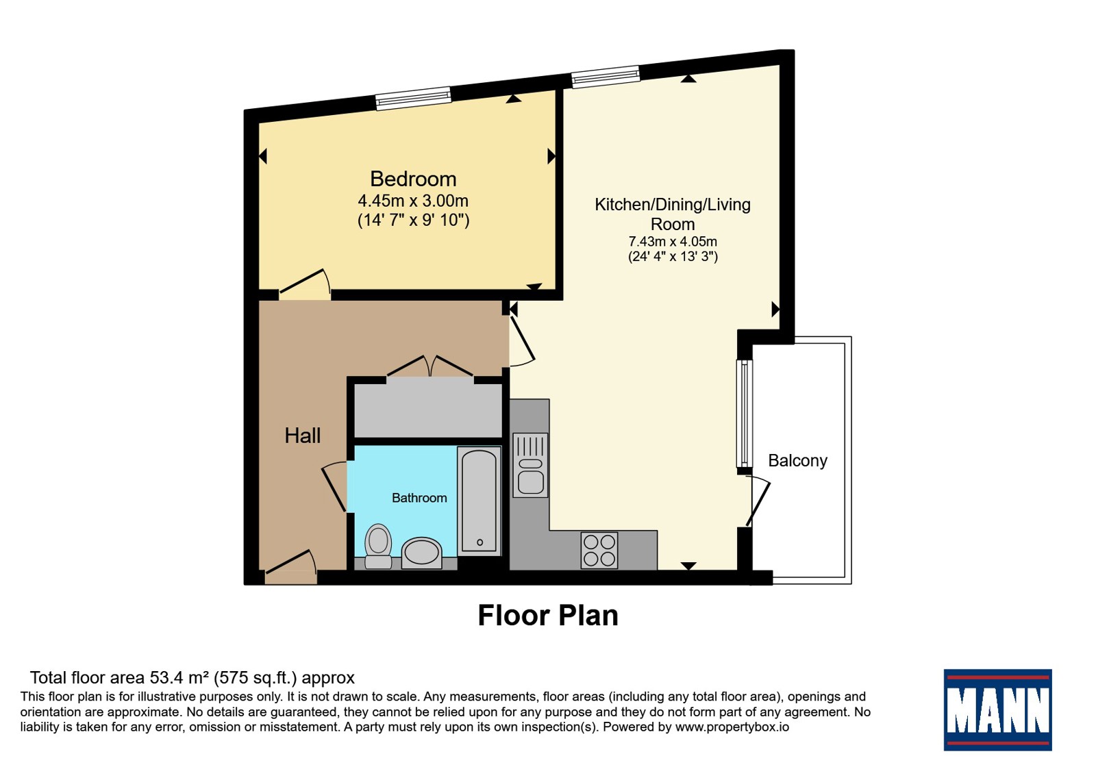 23, Vauxhall Place, Kent floorplan