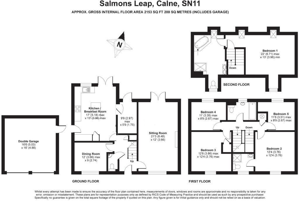 39, Salmons Leap, Calne floorplan