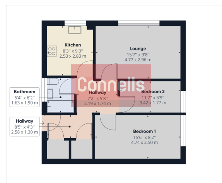 25, Crawley floorplan