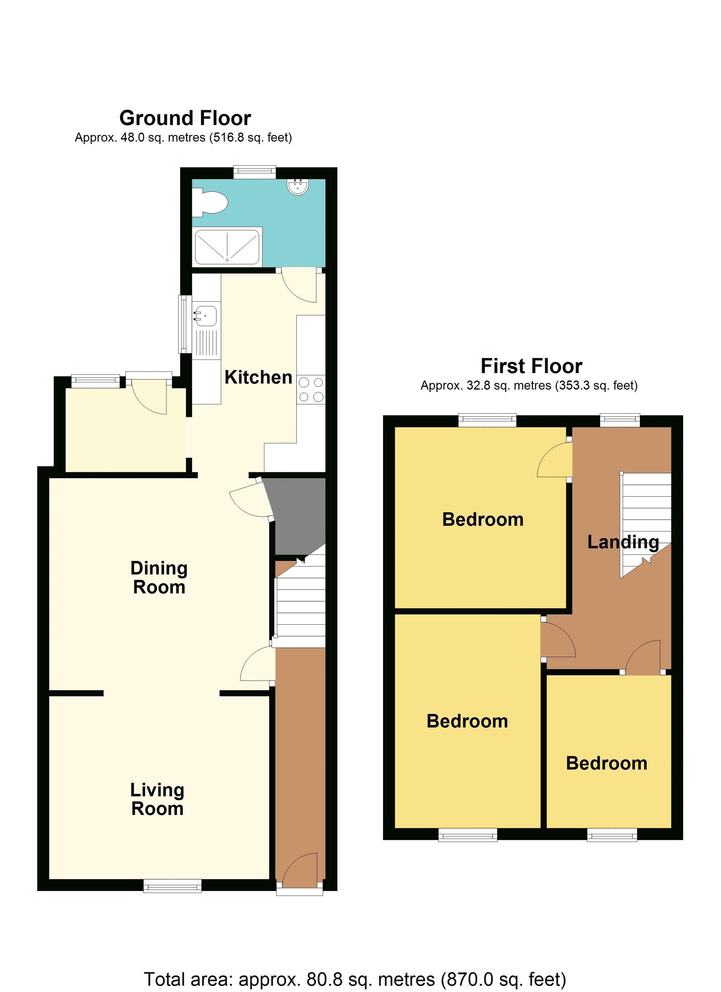 Commercial Street, Risca, Newport NP11, 3 bedroom terraced house for