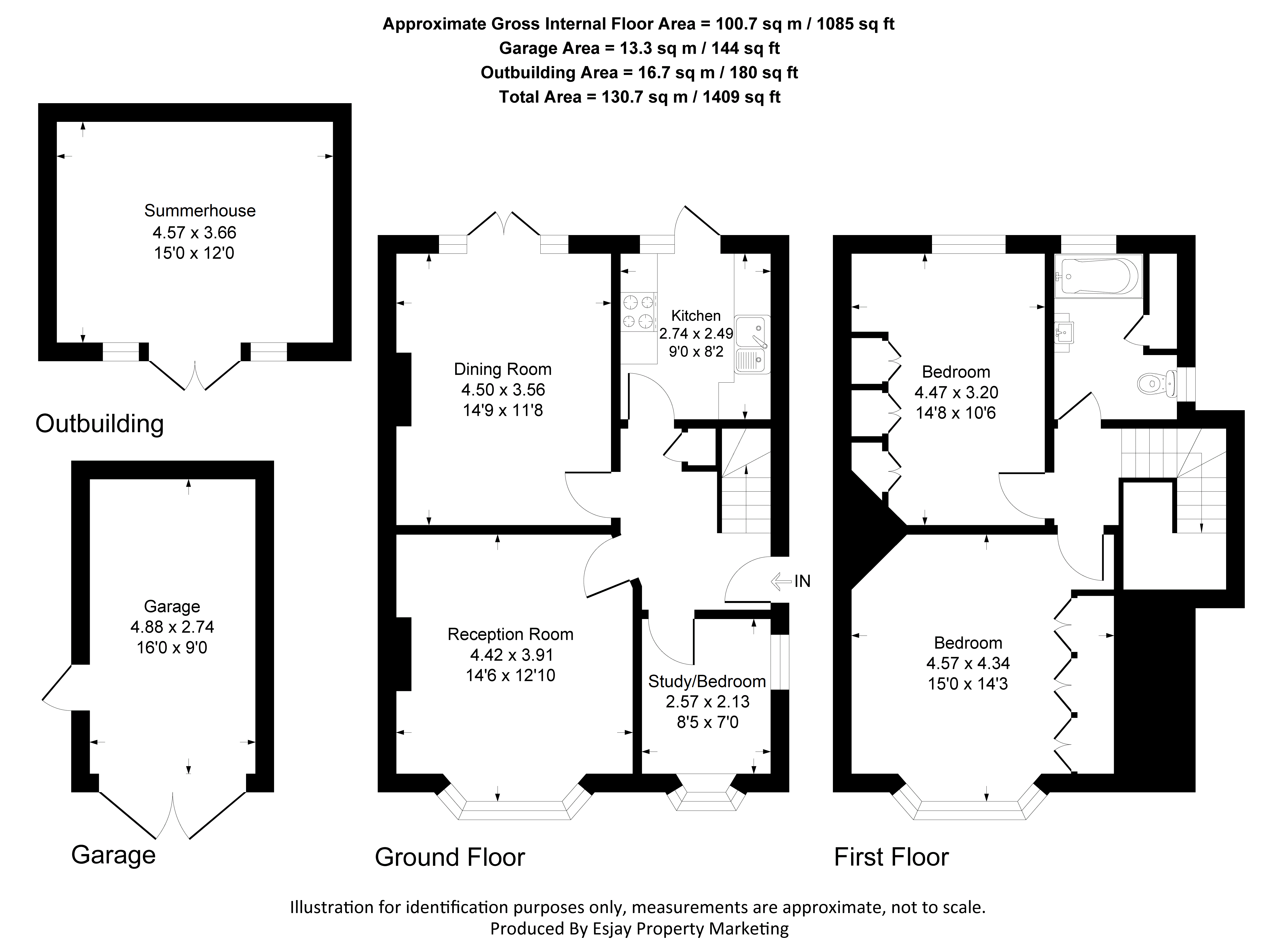 33, Chilmark Gardens, New Malden floorplan