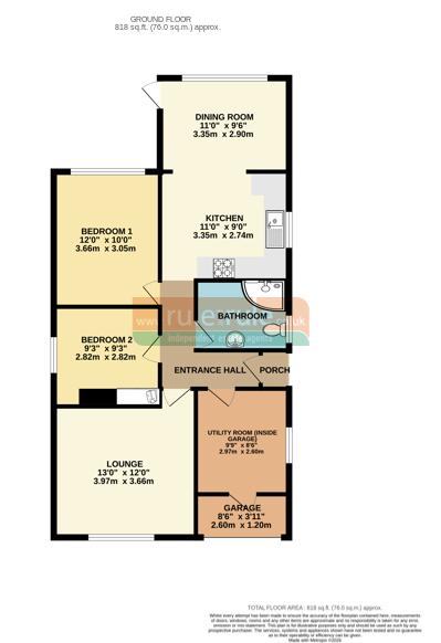 30, Admirals Walk, Sheerness floorplan