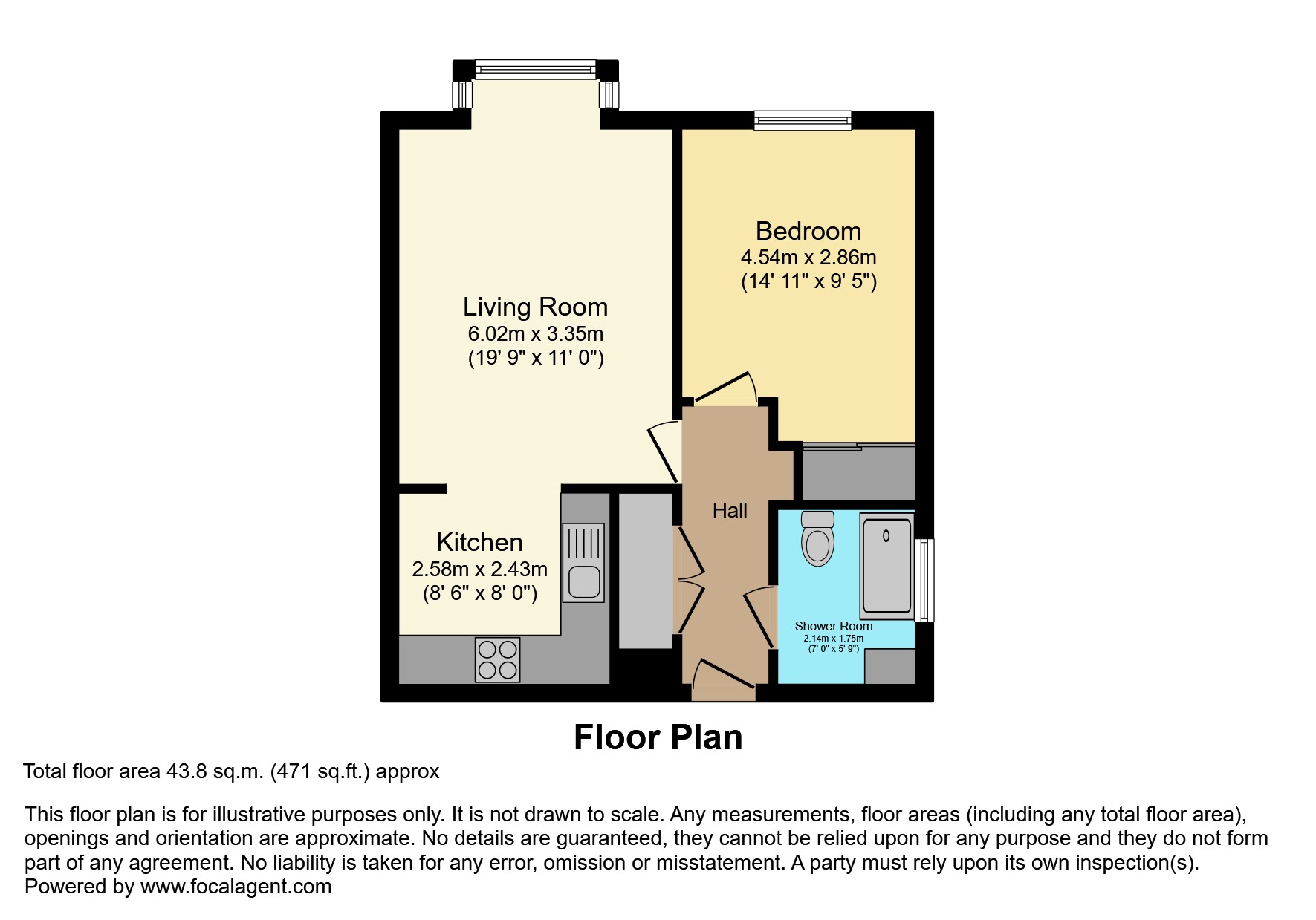 Maldon Road, Colchester, Essex, CO3 floorplan