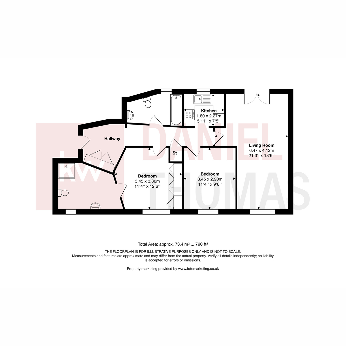 12, Burrows Chase, Waltham Abbey floorplan